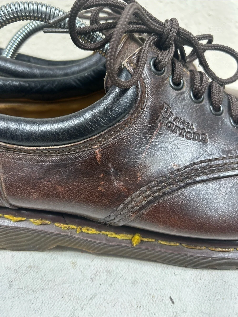 DR MARTENS vintage 90s derby shoes
